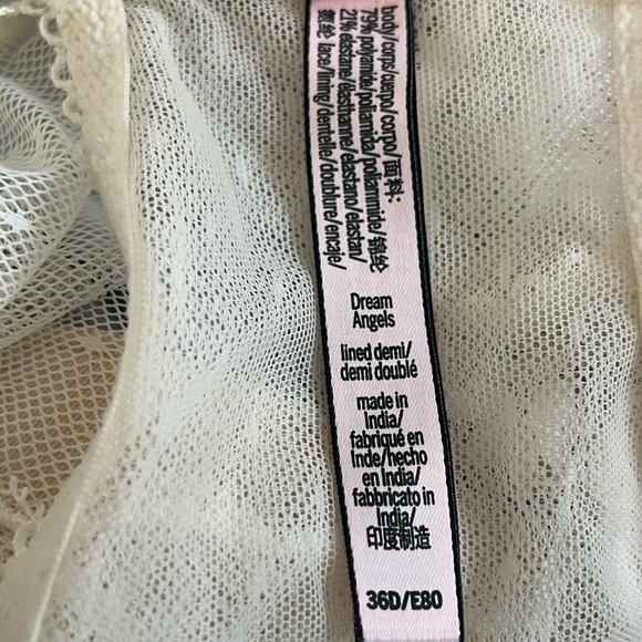 Victoria’s Secret Lace Corset Top Sexy Bralette Bustier Bra Underwire 36D NEW - Picture 5 of 5